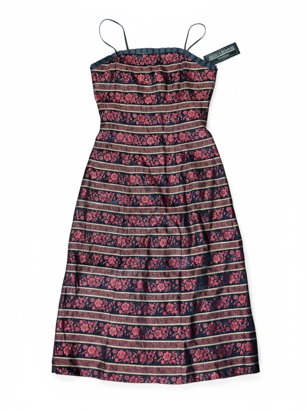 NEW JESSICA HOWARD EVENINGS Brocade Midi Dress Size 4